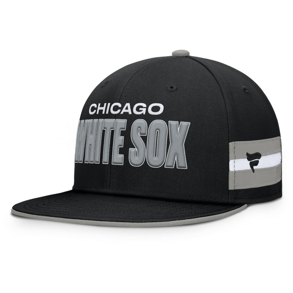 Chicago White Sox Fanatics Pick Off Fitted Hat - Black Hats