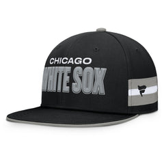 Chicago White Sox Fanatics Pick Off Fitted Hat - Black Hats