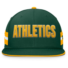 Athletics Fanatics Pick Off Fitted Hat - Green Hats