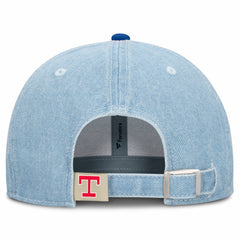 Texas Rangers Fanatics Retire Adjustable Hat - Denim Hats