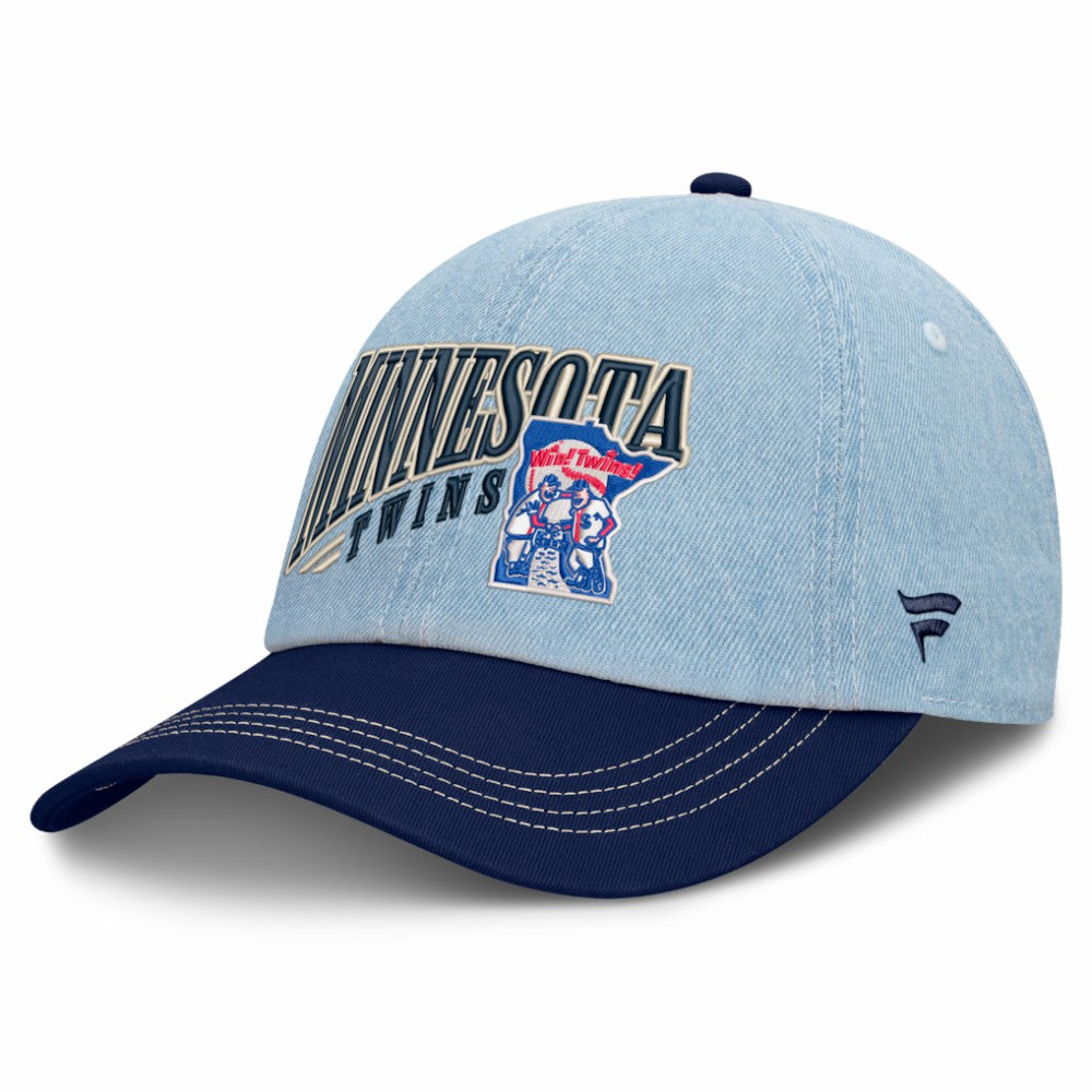 Minnesota Twins Fanatics Retire Adjustable Hat - Denim Hats