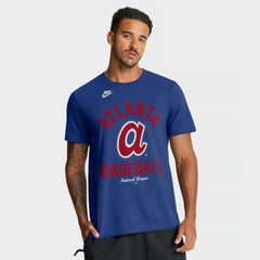 Atlanta Braves Nike Cooperstown Collection T-Shirt - Royal T-shirts
