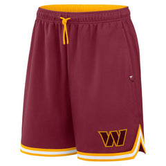 Washington Commanders Fearless Drive Shorts - Burgundy Shorts
