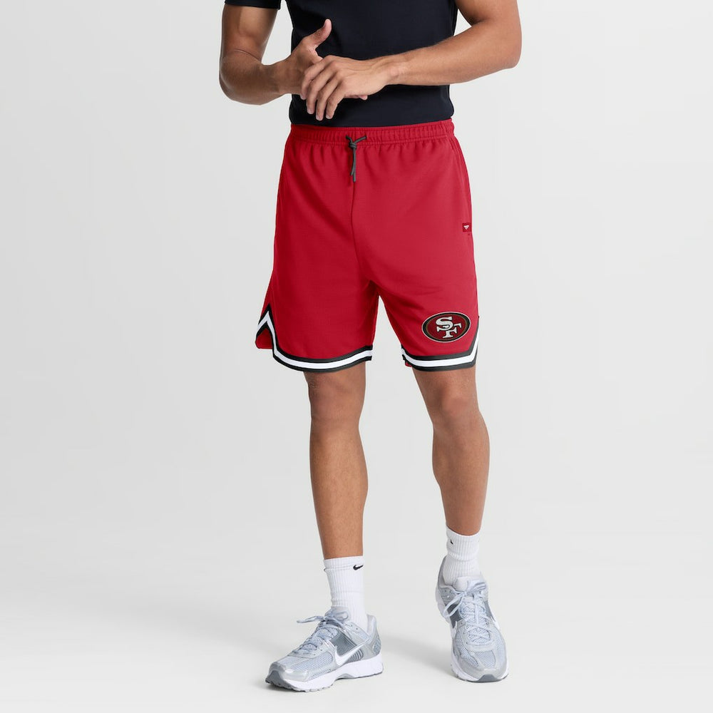 San Francisco 49ers Fearless Drive Shorts - Scarlet Shorts