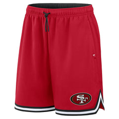 San Francisco 49ers Fearless Drive Shorts - Scarlet Shorts