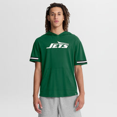 New York Jets Optimal Play Short Sleeve Hooded T-Shirt - Green T-shirts