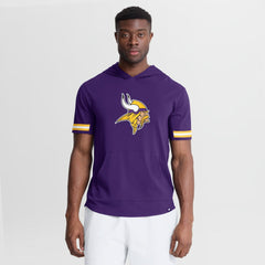 Minnesota Vikings Optimal Play Short Sleeve Hooded T-Shirt - Purple T-shirts
