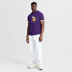 Minnesota Vikings Optimal Play Short Sleeve Hooded T-Shirt - Purple T-shirts