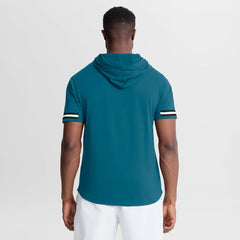 Jacksonville Jaguars Optimal Play Short Sleeve Hooded T-Shirt - Teal T-shirts