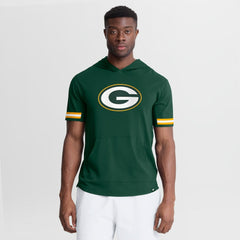 Green Bay Packers Optimal Play Short Sleeve Hooded T-Shirt - Green T-shirts