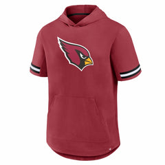 Arizona Cardinals Optimal Play Short Sleeve Hooded T-Shirt - Cardinal T-shirts