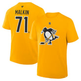Evgeni Malkin Pittsburgh Penguins Fanatics Authentic Stack Name & Number T-Shirt - Gold | US 2001570561