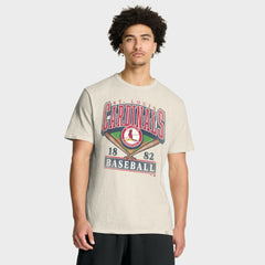 St. Louis Cardinals Fanatics Stadium Slub T-Shirt - Tan T-shirts