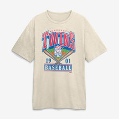 Minnesota Twins Fanatics Stadium Slub T-Shirt - Tan T-shirts