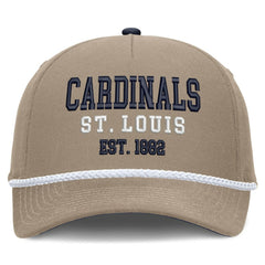St. Louis Cardinals Nike Father's Day Rope Rise Adjustable Hat - Khaki Hats