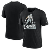 Maxx Crosby Las Vegas Raiders Player Graphic T-Shirt - Heather Black T-shirts