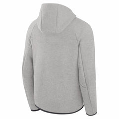 New England Patriots Tech Fleece Raglan Full-Zip Windrunner Hoodie - Heather Gray Hoodies
