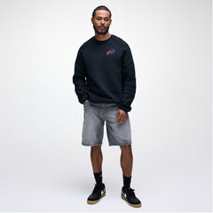 Buffalo Bills Tech Fleece Raglan Sweatshirt - Black Sweatshirts