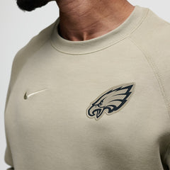 Philadelphia Eagles Tech Fleece Raglan Sweatshirt - Olive Sweatshirts