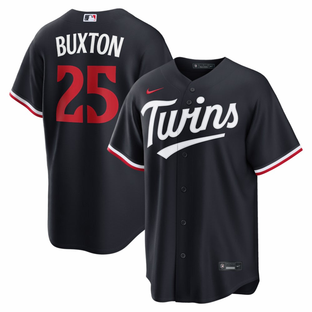 Byron Buxton Minnesota Twins Nike Alternate Replica Jersey - Navy Jerseys