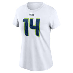 Sam Darnold Seattle Seahawks Women's Player Name & Number T-Shirt - White T-shirts