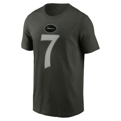 Justin Fields New York Jets 2025 Rivalries Collection Player Name & Number T-Shirt - Gotham Green T-shirts