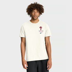 Philadelphia Phillies Nike Primetime 2-Hit T-Shirt - Cream T-shirts