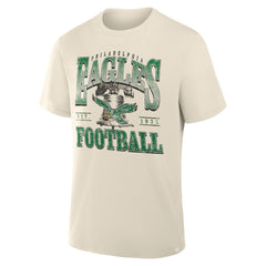 Philadelphia Eagles Team Archives T-Shirt - Cream T-shirts