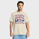 Denver Broncos Team Archives T-Shirt - Cream T-shirts