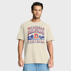 Denver Broncos Team Archives T-Shirt - Cream T-shirts
