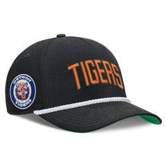 Detroit Tigers Nike Cooperstown Collection Rise Adjustable Hat - Black Hats