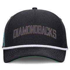 Arizona Diamondbacks Nike Cooperstown Collection Rise Adjustable Hat - Black Hats