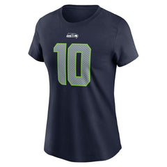 Cooper Kupp Seattle Seahawks Women's Player Name & Number T-Shirt - College Navy T-shirts