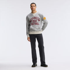 Washington Commanders IconicFleece Pocket Sweatshirt - Heather Gray Sweatshirts