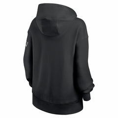 New England Patriots Women's Oversized Legacy Phoenix Hoodie - Black Hoodies
