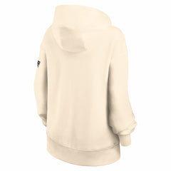 New England Patriots Women's Oversized Legacy Phoenix Hoodie - Natural Hoodies