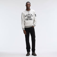 Las Vegas Raiders IconicFleece Pocket Sweatshirt - Heather Gray Sweatshirts