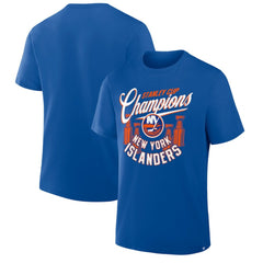New York Islanders Fanatics 4x Stanley Cup Champions T-Shirt - Royal | US 2001634913