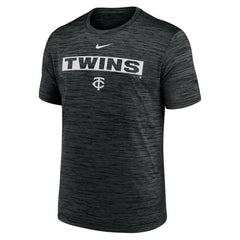 Minnesota Twins Nike Velocity Dri-FIT T-Shirt - Black T-shirts