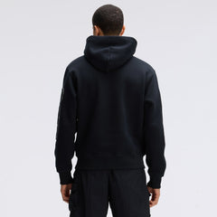 Las Vegas Raiders IconicFleece Letterman Hoodie - Black Hoodies