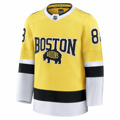 David Pastrnak Boston Bruins Fanatics 2026 NHL Stadium Series Premium Jersey - Gold | US 2001644557