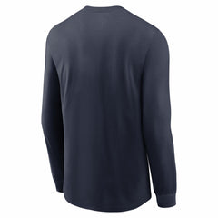 Chicago Bears 2025 NFC North Division Champions Locker Room Trophy Collection Long Sleeve T-Shirt - Navy T-shirts