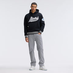 Detroit Lions IconicFleece Tipped Hoodie - Black Hoodies