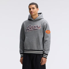 Chicago Bears IconicFleece Tipped Hoodie - Athletic Heather Gray Hoodies