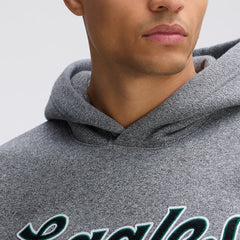 Philadelphia Eagles IconicFleece Tipped Hoodie - Athletic Heather Gray Hoodies