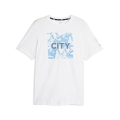 Manchester City FtblCore Graphic T-Shirt White - Puma discount