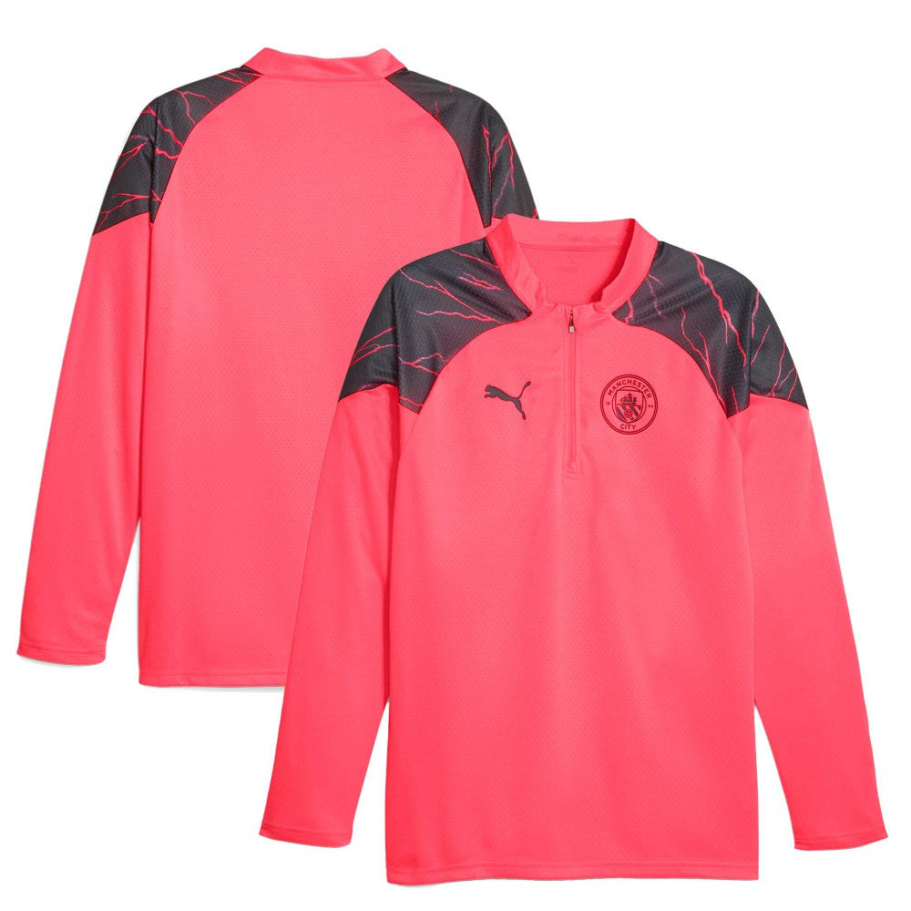 Manchester City 2023/24 Quarter-Zip Training Top Red - Puma for sale