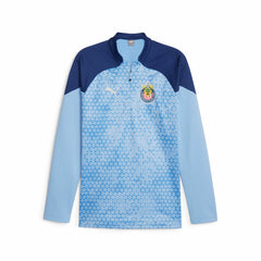 Chivas 2023/24 Quarter-Zip Fleece Top Light Blue - Puma outlet