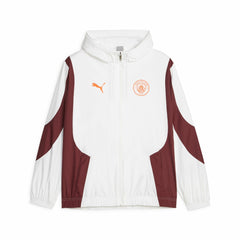 Manchester City 2023/24 Pre-Match Anthem Full-Zip Hoodie Jacket White - Puma discount