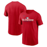 Nike 2026 MLB All-Star Game Wordmark T-Shirt - Red T-shirts